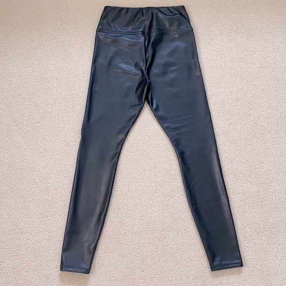High-Waist Faux Leather Legging Pant - Picture 6 of 7